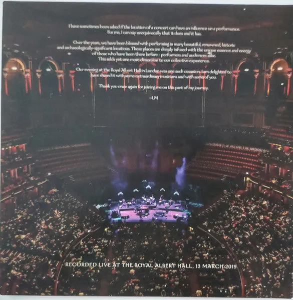 2LP Loreena McKennitt | Live At The Royal Albert Hall