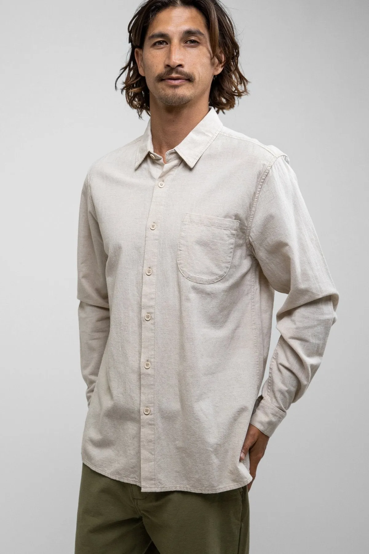 Classic Linen LS Shirt