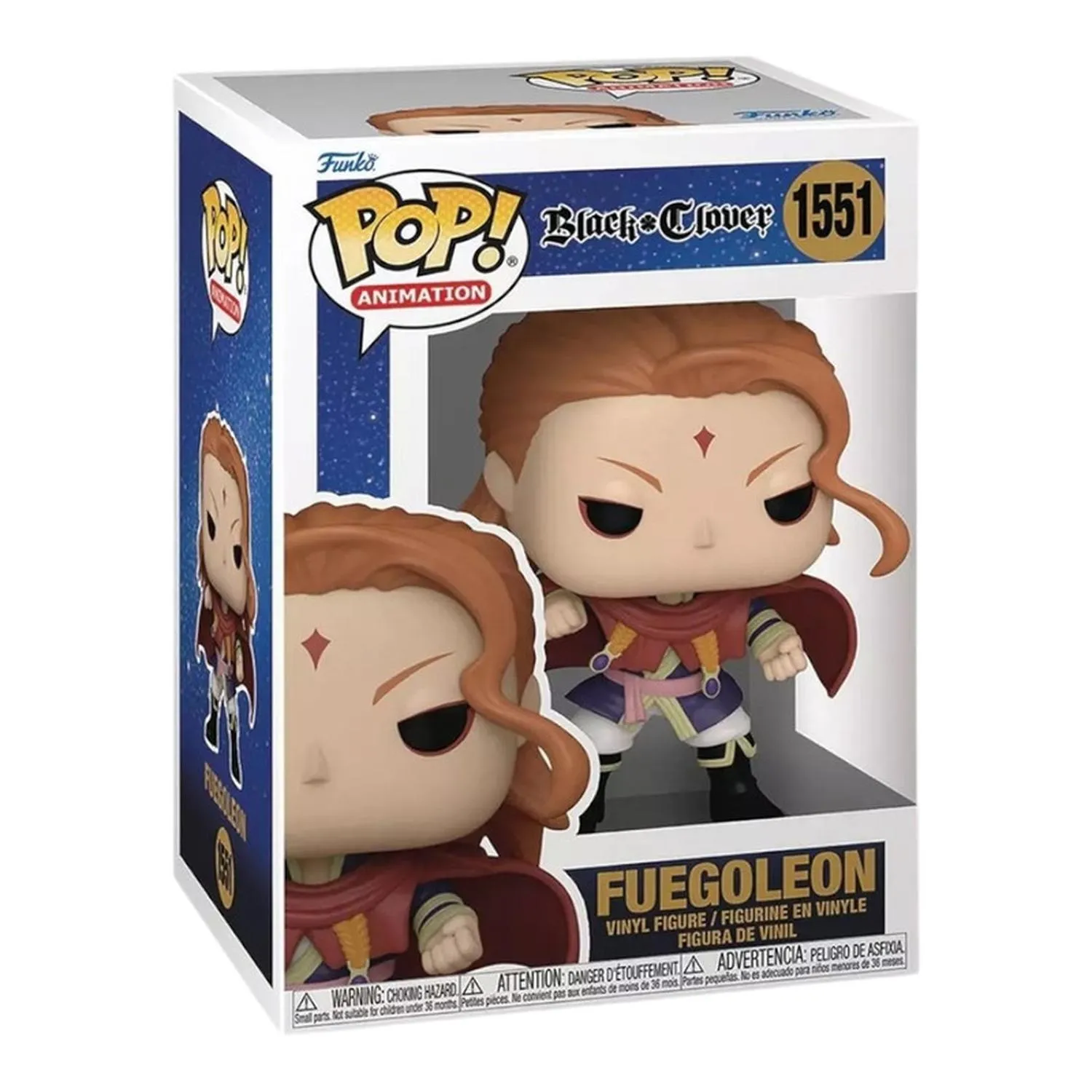 Funko Pop Fuegoleon 1551 Black Clover