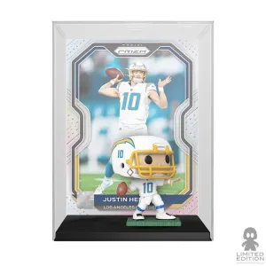 Funko Pop Trading Card Justin Herbert Los Angeles Chargers By National Football League - Limited Edition