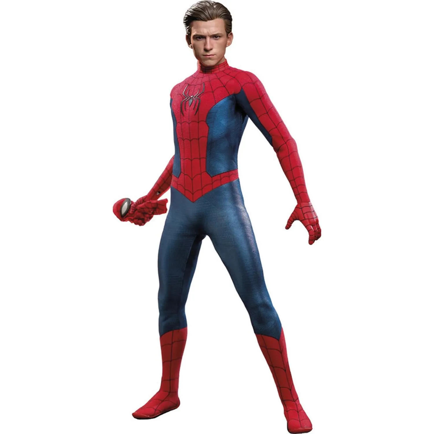 Hot Toys Figura Articulada Spider-Man New Red And Blue Suit Escala 1:6 Spider-Man: No Way Home