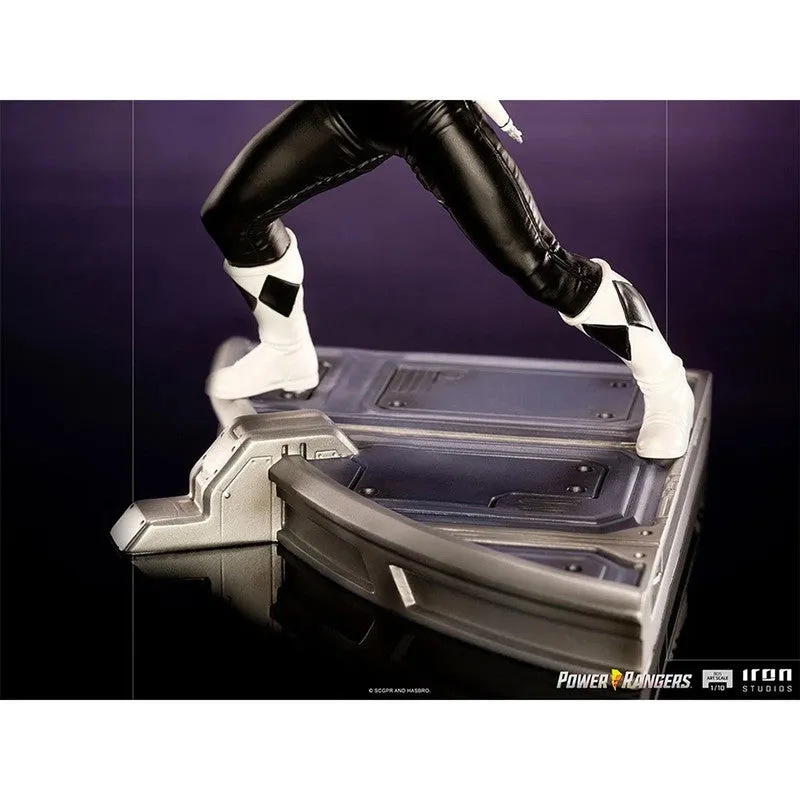 Iron Studios Estatuilla Black Ranger Mighty Morphin Escala 1:10 Power Rangers