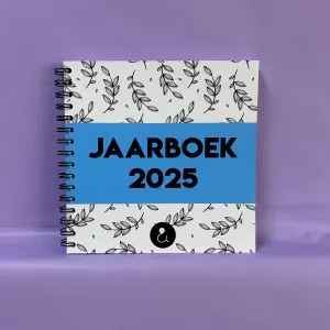 Jaarboek 2025 | BLANCO | Rainbow Helderblauw