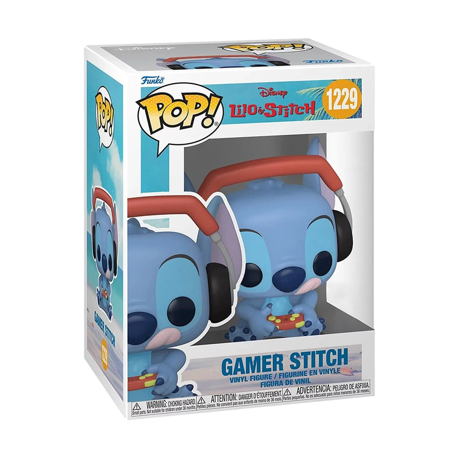 New Arrival Funko Pop Gamer Stitch 1229 Lilo & Stitch