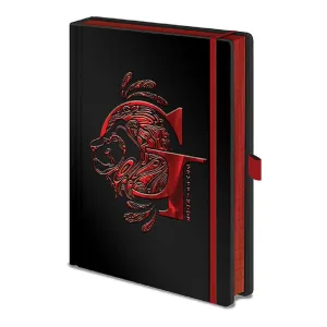 New Arrival Pyramid Internacional Libreta Negro Con Rojo Mascota Gryffindor Harry Potter