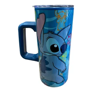 New Arrival Siglo 21 Termo Azul Con Tapa Transparente Stitch Colores Lilo & Stitch