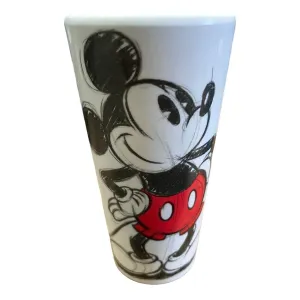 New Arrival Siglo 21 Vaso Blanco Mickey Sketch Mickey Mouse And Friends