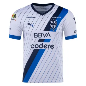 Puma Monterrey Authentic Away Jersey w/ Liga MX Patch 23/24 (Puma White)