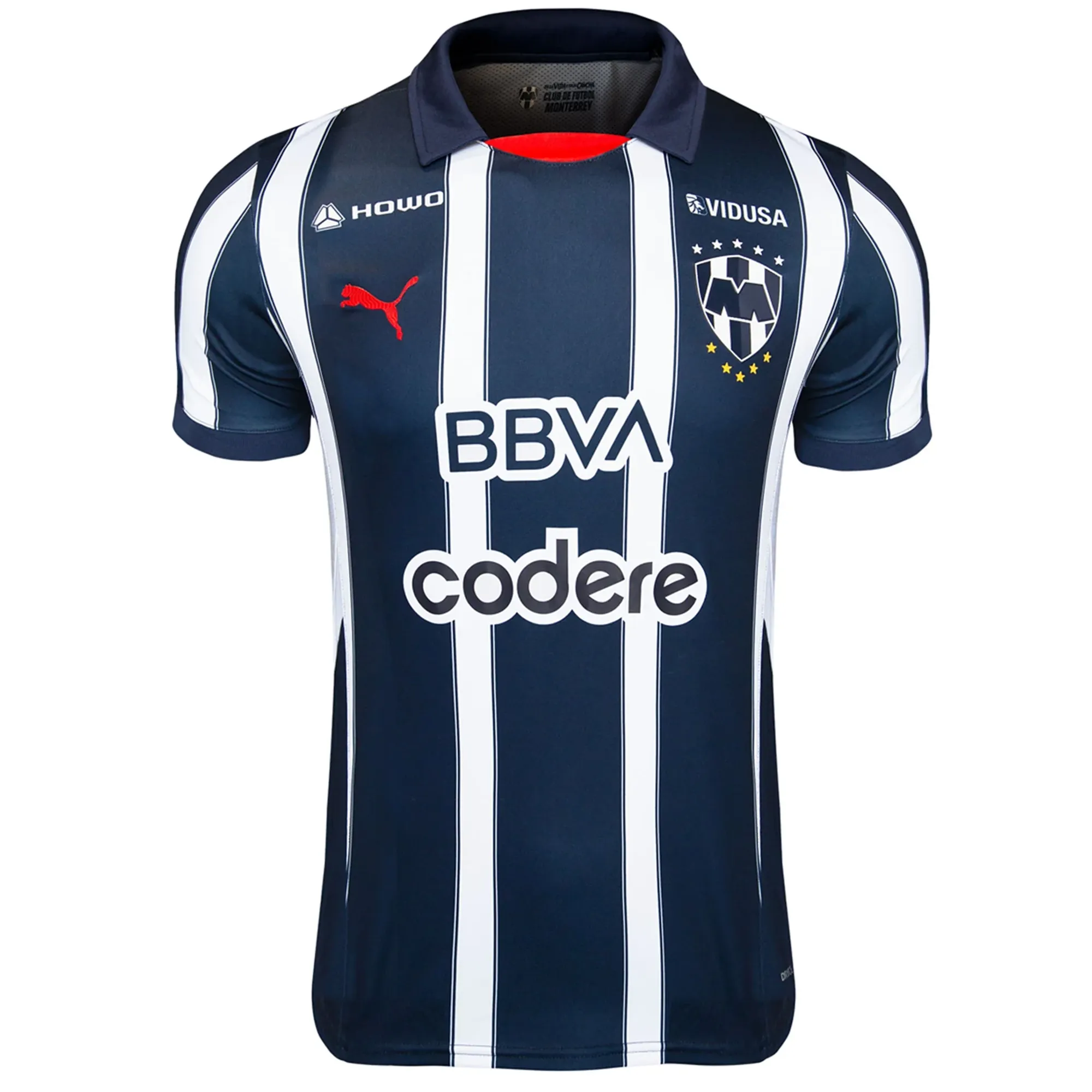 Puma Monterrey Authentic Home Jersey 24/25 (New Navy/White)