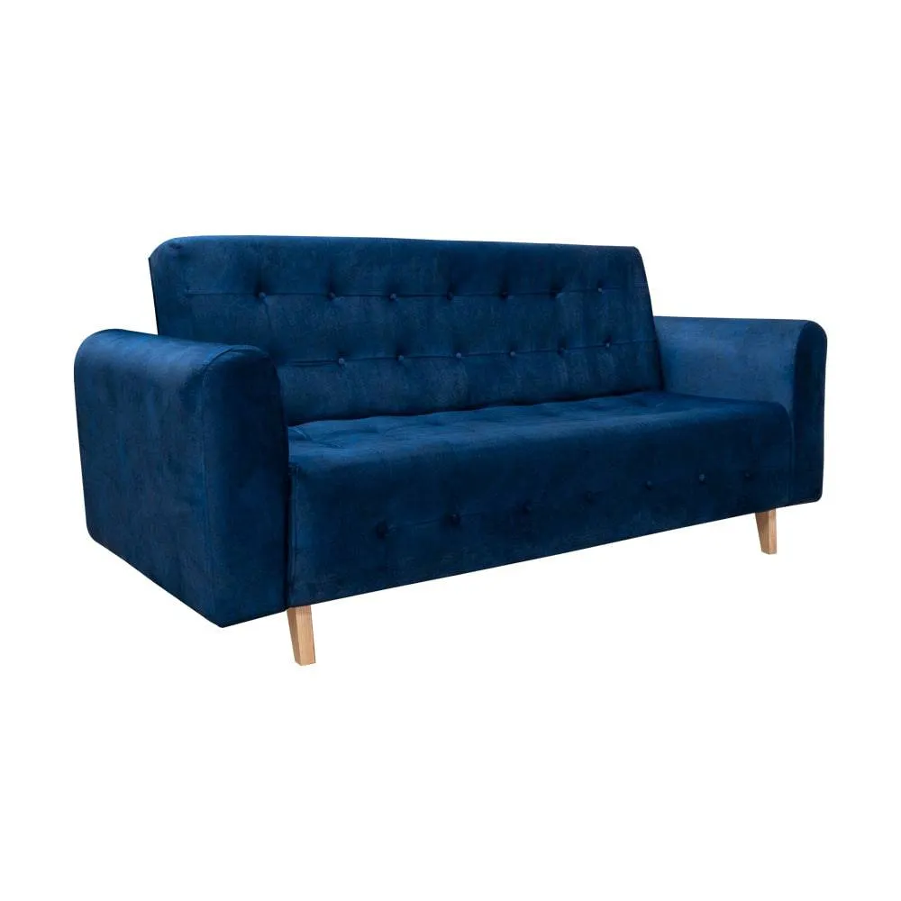 Sofa Cama Da Vinci Tela Azul