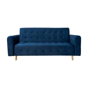 Sofa Cama Da Vinci Tela Azul