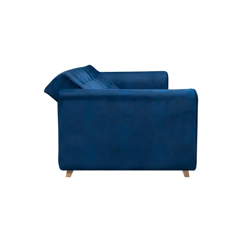 Sofa Cama Da Vinci Tela Azul