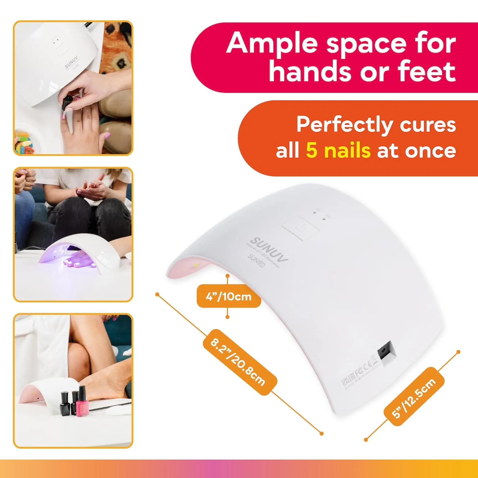 SUNUV UV LED Nail Lamp, UV Light