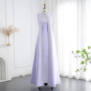 Vestido de Festa Luxo Persa em Duas Peças com Pedraria