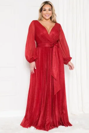 VESTIDO ENARA ROJO CURVY